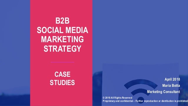 great b2b social media case studies